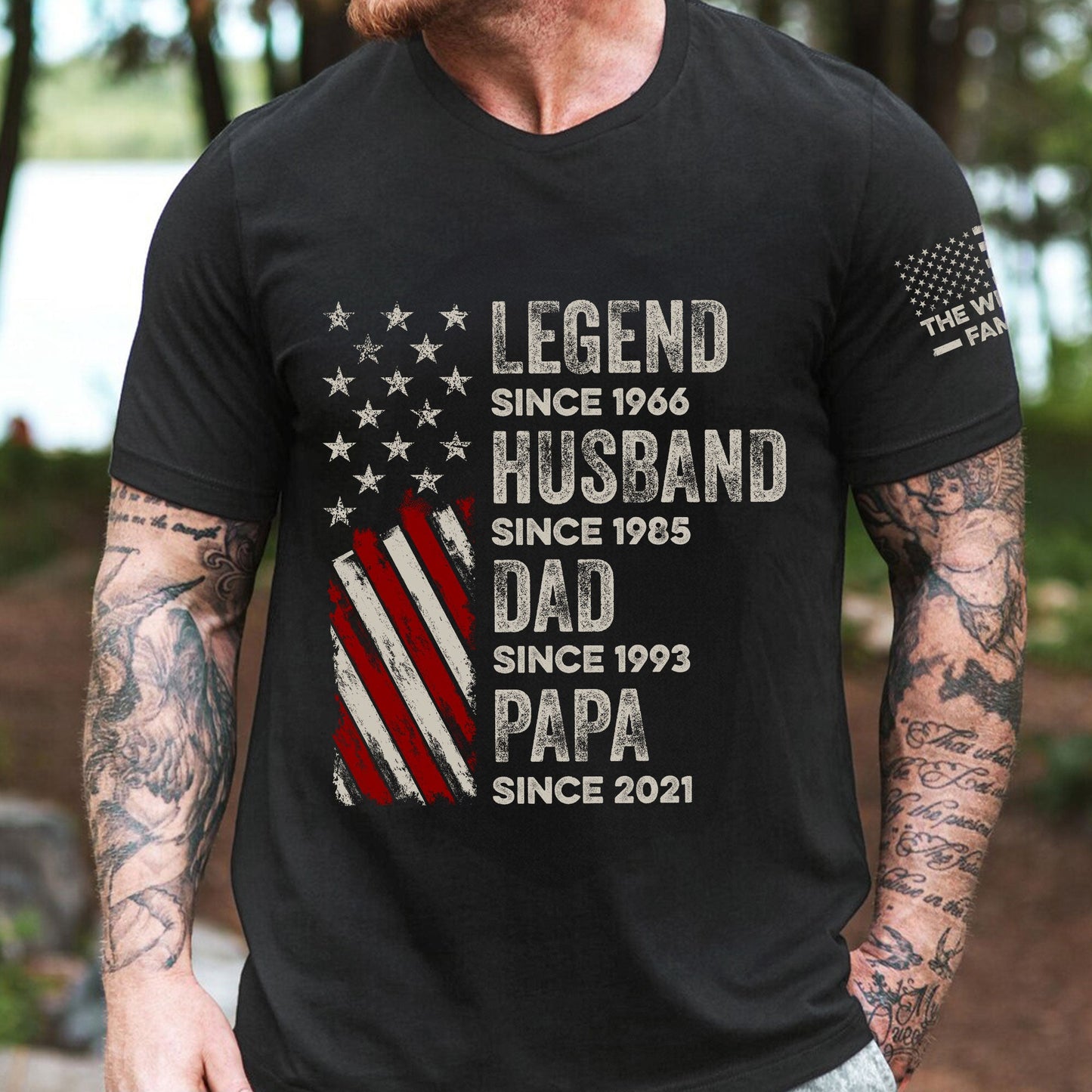 Legend, Husband, Dad And Grandpa - Custom Father's Day Gift Set