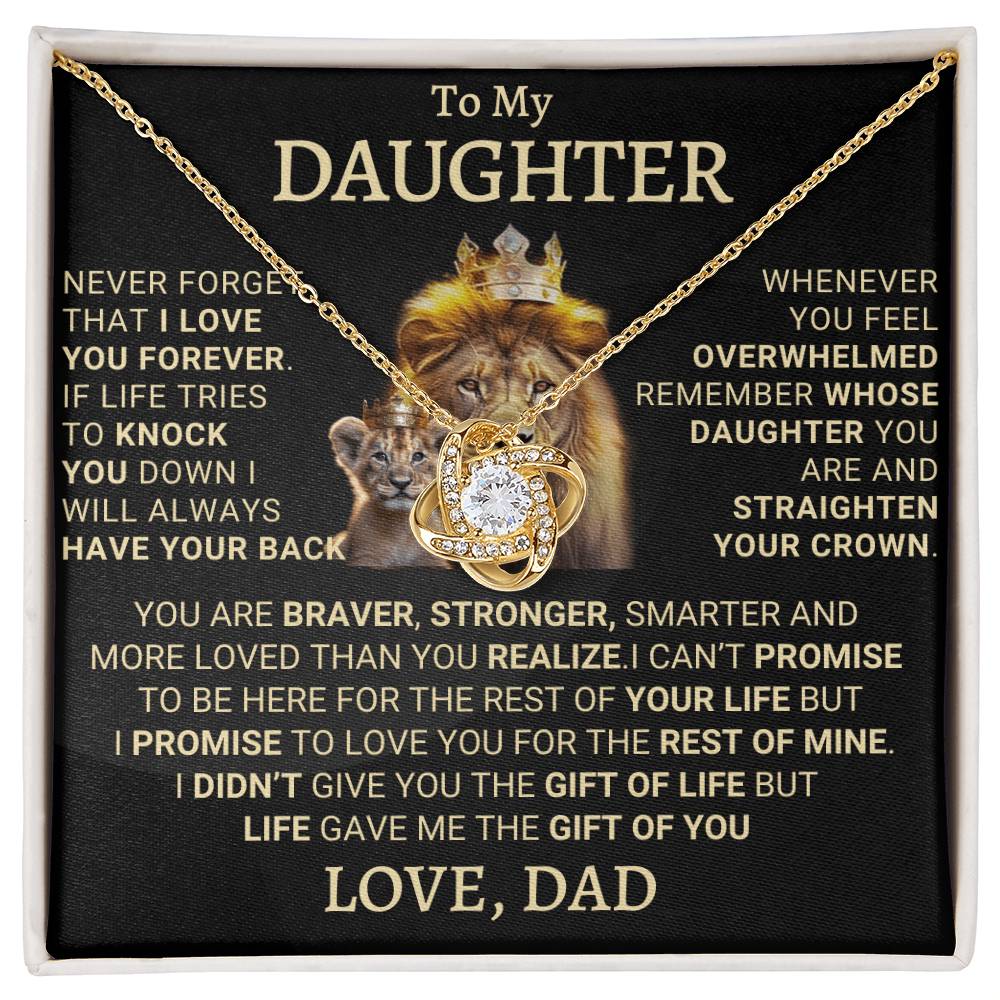 Heartfelt Gift from Dad to Daughter - Life Gave Me The Gift Of You