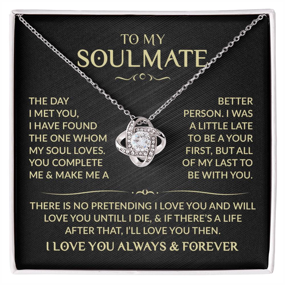 Heartfelt Gift for Soulmate - My Soul Loves