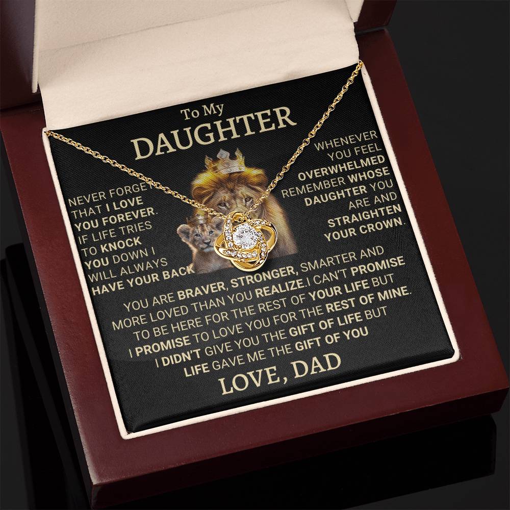 Heartfelt Gift from Dad to Daughter - Life Gave Me The Gift Of You