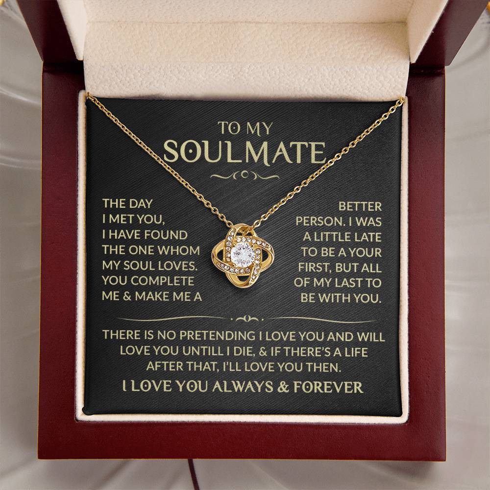 Heartfelt Gift for Soulmate - My Soul Loves